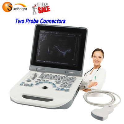 2D Echo OB GYN General Black And White Ultrasound Scanner Cheap Price